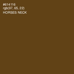 #614116 - Horses Neck Color Image